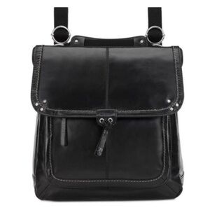 The Sak Black Leather Crossbody Bag
